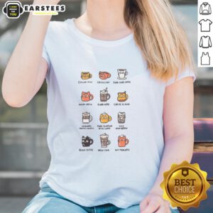 Premium Fueled By Caffeine Ladies Tee in soft fabric, perfect for coffee lovers and casual wear enthusiasts.