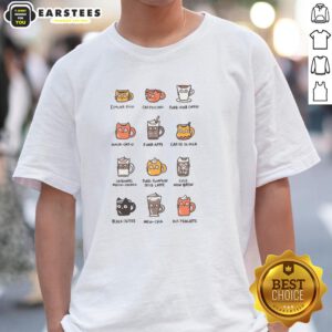 Premium Fueled By Catffeine T-Shirt featuring a fun caffeine-themed graphic on a stylish, comfortable fit.