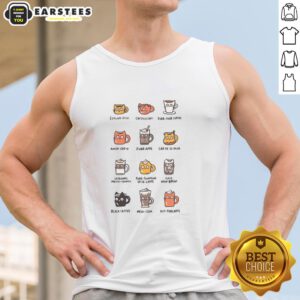 Premium 'Fueled By Caffeine' tank top featuring a stylish design, perfect for coffee lovers and fitness enthusiasts.
