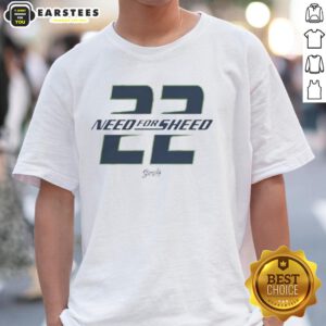 Premium Need For Sheed 22 graphic T-shirt featuring bold design and vibrant colors for basketball fans.