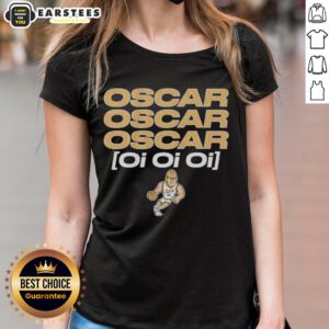 Premium Purdue Boilermakers basketball Oscar Cluff Oi Oi Oi ladies tee in stylish design, perfect for fans supporting the team.
