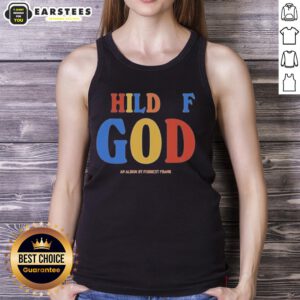 Top Child of God album by Forrest Frank displayed on a stylish tank top design, perfect for music fans and fashion lovers.