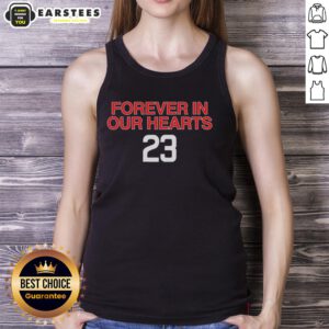 Awesome Chicago Cubs Forever In Our Hearts Tank Top showcasing team spirit and style for fans of all ages.