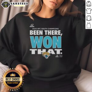Alt Text: Awesome Jacksonville Jaguars Been There Won That Sweatshirt showcasing team pride and stylish design for fans.