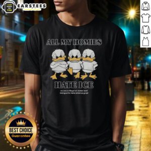 Awesome Larry Nance Jr. All My Homies Hate Ice T-Shirt featuring bold graphics and a stylish design for fans.