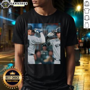 Alt Text: Awesome New York Yankees Back To Back Judge to Belli Belli T-Shirt featuring bold graphics and team colors.
