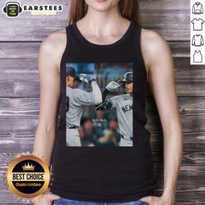 Awesome New York Yankees back-to-back Judge to Belli tank top featuring stylish graphics for baseball fans.