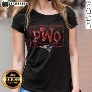 Awesome NWO x New England Patriots ladies tee featuring stylish design and team colors, perfect for female fans.