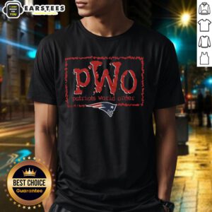 Awesome NWO X New England Patriots T-shirt featuring bold graphics and a stylish design for fans and collectors.