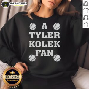 Good A Tyler Kolek Fan Michael Jordan of Rhode Island sweatshirt featuring bold graphics and a stylish design.