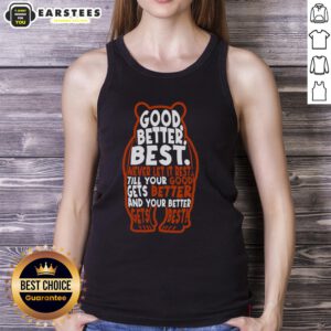 Good Better Best Bears Sports Football Tank Top featuring a stylish design for fans and athletes.