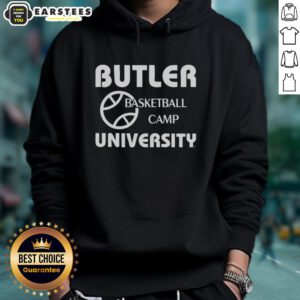 Good Butler Basketball Camp University hoodie featuring logo and vibrant colors, perfect for fans and participants.