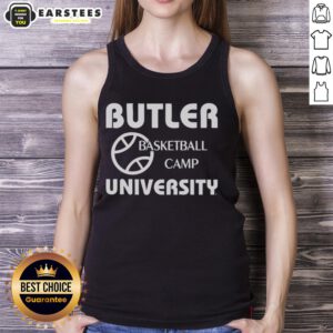 Good Butler Basketball Camp University tank top featuring team colors and logo, perfect for fans and athletes.