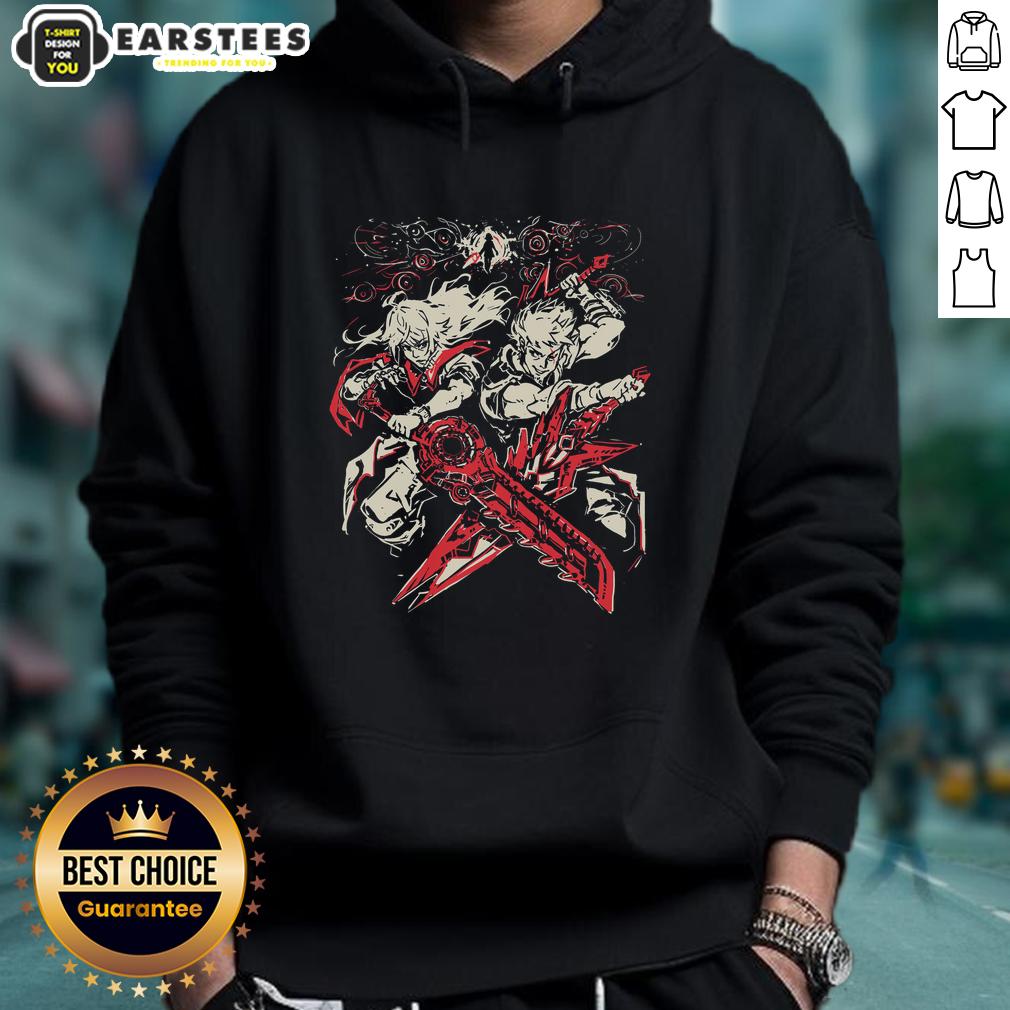 Good Crossing Blades anime hoodie featuring vibrant graphics and a stylish design, perfect for anime fans and casual wear.