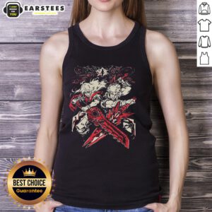 Good Crossing Blades anime tank top featuring vibrant designs and a comfortable fit, perfect for anime fans.