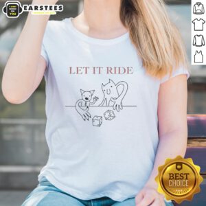Good Diem Archive Let It Ride Ladies Tee featuring a stylish design, perfect for casual wear and expressing fun vibes.