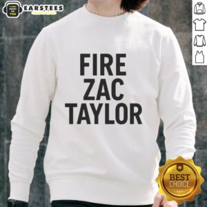 Good Fire Zac Taylor Sweatshirt featuring a stylish design perfect for fans of the Cincinnati Bengals and cozy comfort.