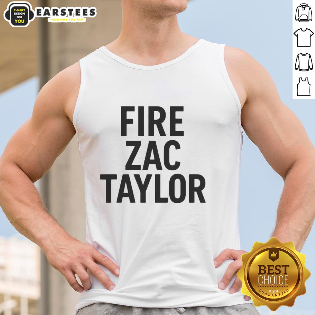 Zac Taylor tank top featuring a vibrant design, perfect for fans of Good Fire and stylish summer wear.