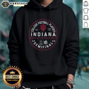 Good Indiana 2026 Peach Bowl Bound Hoodie in vibrant colors, perfect for fans celebrating their team's big game.
