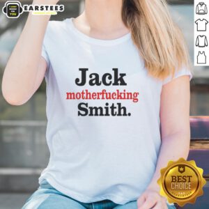 Good Jack Motherfucking Smith ladies tee in vibrant colors, featuring a bold graphic design and comfortable fit.