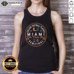 Good Miami 2026 Fiesta Bowl Bound tank top featuring vibrant design, perfect for fans celebrating the big game.
