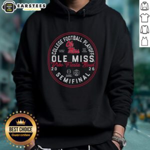 Good Ole Miss 2026 Fiesta Bowl Bound Hoodie featuring team colors and logo for fans celebrating the big game.