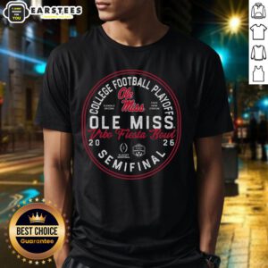 Good Ole Miss 2026 Fiesta Bowl Bound T-Shirt featuring team colors and logo, perfect for fans celebrating the bowl game.