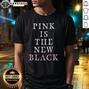 Good Pink Is The New Black T-Shirt with stylish design, perfect for casual outfits and fashion-forward looks.