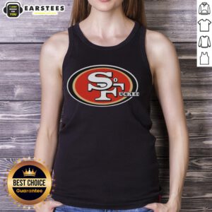 Stylish San Francisco 49ers tank top featuring the 'So F*cked' logo for 2026, perfect for fans and casual wear.