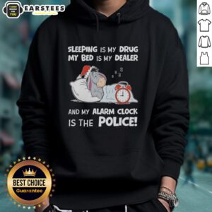 Cozy hoodie with 'Nice Sleeping Is My Drug' design, perfect for sleep lovers. Stylish and comfortable for everyday wear.