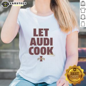 Official Iowa State Cyclones Lets Audi Cook signature ladies tee featuring vibrant team colors and stylish design.