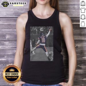 Original Caleb Williams The Jumpman Tank Top featuring a stylish design and vibrant colors for sports enthusiasts.