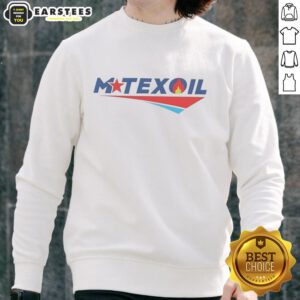 Original Mtex Oil Landman TV Series Logo Sweatshirt featuring bold graphics and comfortable design for fans.