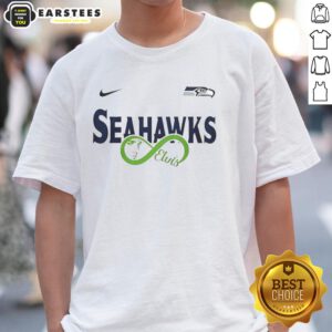 Original Seattle Seahawks NFL Elvis Presley Loves You fan T-shirt featuring vibrant colors and iconic team logo.