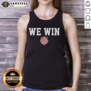 Top Indiana Hoosiers We Win National Champions 2025-2026 tank top featuring vibrant team colors and logo.