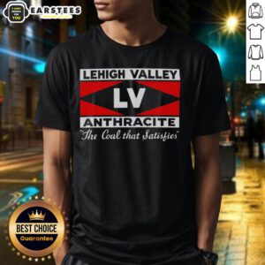 Top Lehigh Valley Anthracite T-Shirt featuring a stylish design celebrating the coal that satisfies.