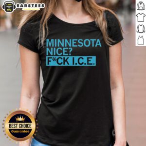 Top Minnesota Nice Fck I.C.E. ladies tee featuring bold graphic design, perfect for expressing your style and attitude.
