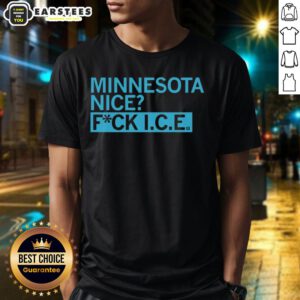 Top Minnesota Nice Fck I.C.E. T-Shirt featuring bold graphic design and vibrant colors for a stylish, statement-making look.