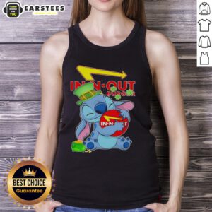 Alternative view of Cute Stitch Hug The In-N-Out Burger Logo Happy Patrick's Day T-Shirt