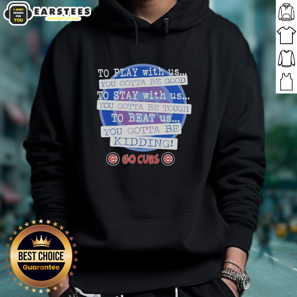 Chicago Cubs hoodie featuring 'Nice Go' design, perfect for fans who love to show team spirit in style.
