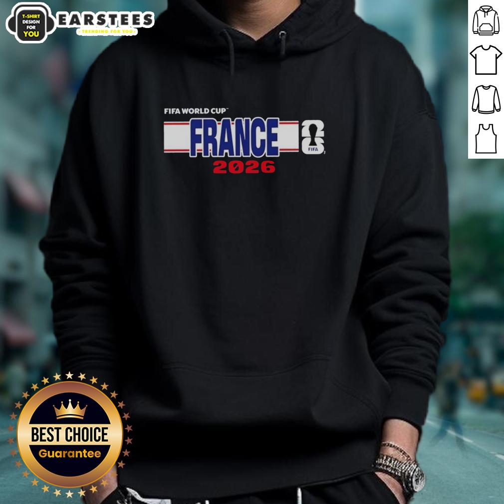 Awesome France FIFA 2026 World Cup hoodie featuring bold colors and design, perfect for fans supporting the national team.