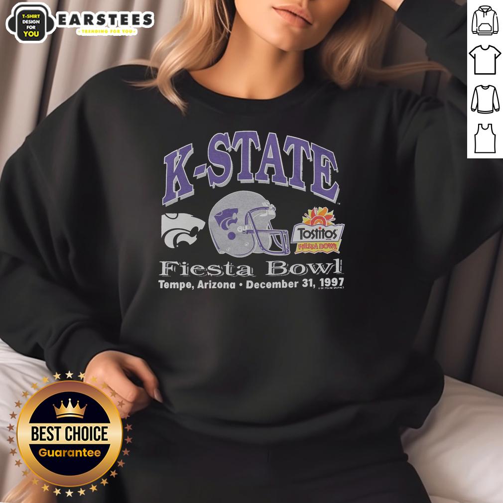 Awesome Kansas State Wildcats Murina 1997 sweatshirt featuring bold graphics and vibrant colors for fans.