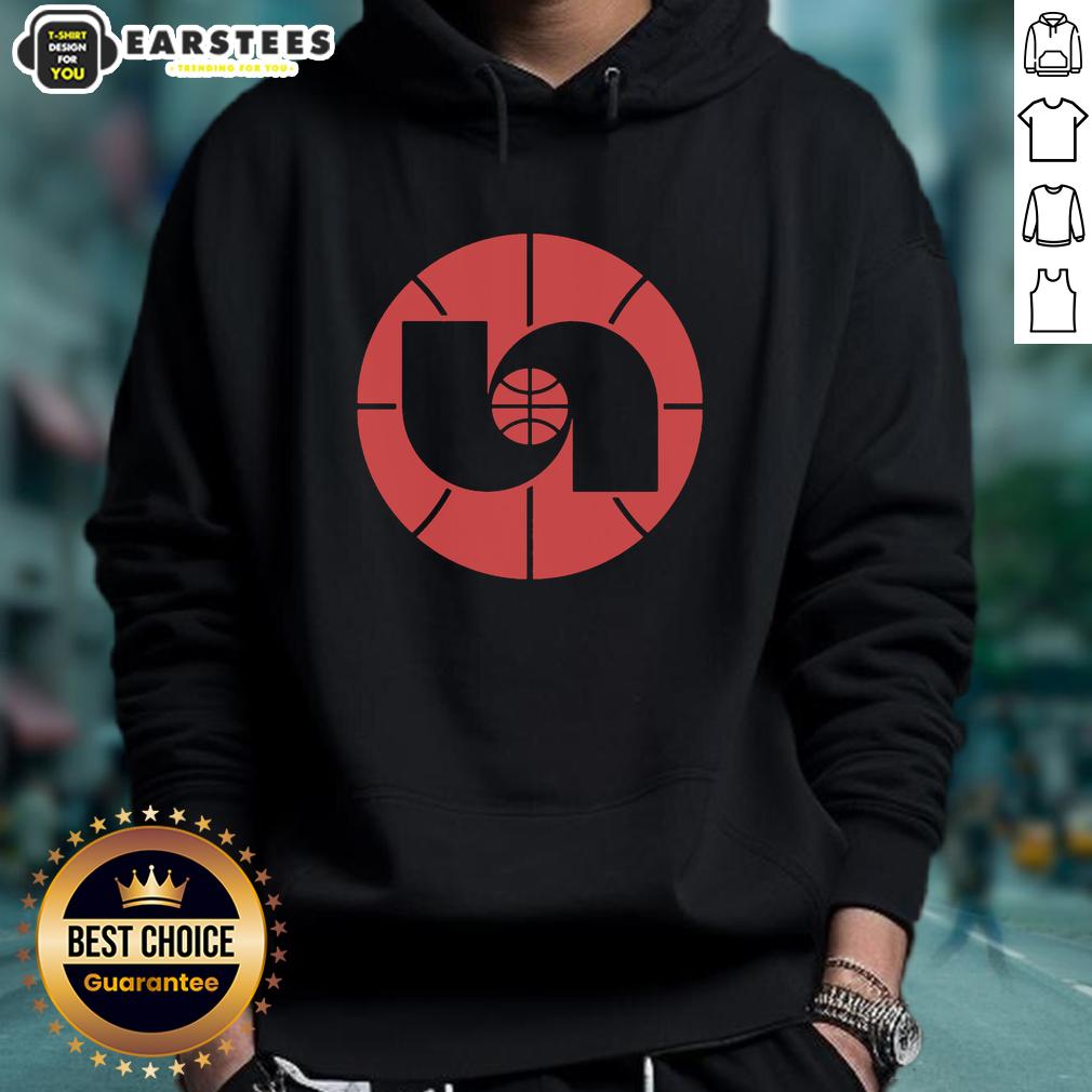 Awesome Nebraska Basketball 1980s logo hoodie featuring retro design and vibrant colors, perfect for fans and collectors.