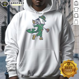 Awesome Notre Dame Fighting Irish golf hoodie featuring the team's logo and a stylish design for fans and athletes.