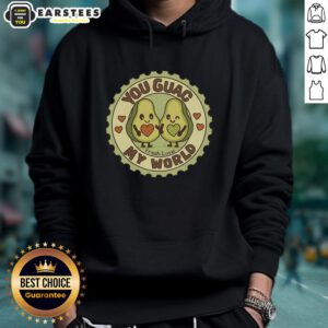 Awesome You Guac My World hoodie featuring a fresh avocado design, perfect for avocado lovers and stylish casual wear.