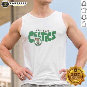 Good Boston Celtics Bubble Tank Top featuring team logo and vibrant green design, perfect for basketball fans.