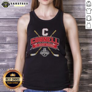 Good Cornell Big Red 2026 NCAA Division I Men's Ice Hockey Regional tank top in red, perfect for fans and athletes.