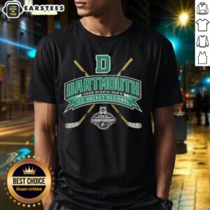 Good Dartmouth Big Green 2026 NCAA Division I Men's Ice Hockey Regional T-Shirt featuring a vibrant team logo and design.