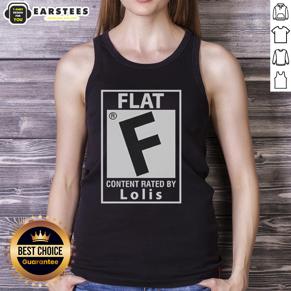 Good flat content tank top rated by Lolis, featuring a trendy design perfect for casual wear.