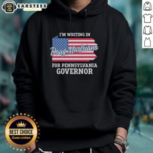 Alternative view of Good I'm Writing In Doug Mastriano For Pennsylvania Governor Usa Flag T-Shirt